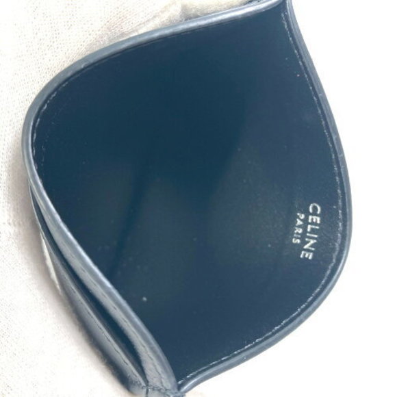 CELINE Triomphe Business Card Wallet Case Canvas Brown - Picture 3 of 13